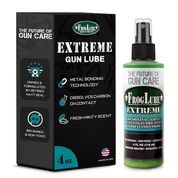 FrogLube Extreme Gun Lube - Metal Bonding Gun Lubricant - Prevents Carbon