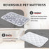 Dog Crate Mats - Soft Reversible Dog Bed Mat, 24x16 Inch, Machine Washable for Small Dogs