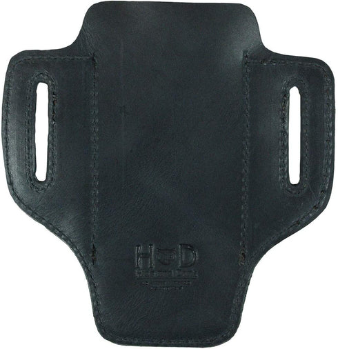 Hide & Drink Leather Tactical Knife Holster, Multitool Holder for Camping & Outdoor Accessories