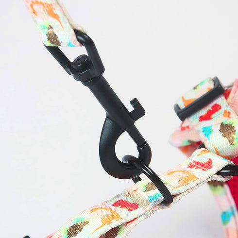 Dog Harness and Leash Set, Adjustable No Pull No Choke Puppy Harnesses for Walking Training