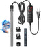 HITOP Mini Submersible Aquarium Heater, 200W Digital for Fish Tank, Turtle Tank 25-50 Gallon