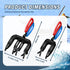 Shgxjjnb 4 Packs 2/3 Claw Fish Gripper, Fish Grabber, Metal Fishing Pliers, Fish Grip Tackle Holder, Multifunctional