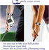 Golf Ball Marker with Stroke Counter Bracelet, Birdie Ball Marker, Golf Accessories for Men and Women