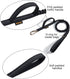 EXCELLENT ELITE SPANKER Tactical Military Dog Leash, Space Aluminum Hook Clips, Elastic Bungee Rope with 2 Handles