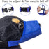 Coppthinktu Dog Muzzle Suit, 7PCS Adjustable Muzzles for Small Medium Large Dogs