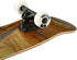 Sefulim Complete Skateboard - 31 x 8 Inch 7 Layer Canadian Maple Double Kick Deck for Boys Girls Teens Adults