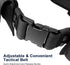 Odoland Tactical Modular Equipment System Duty Belt Set for Law Enforcement, Colt 1911 Holster, Flashlight Holster