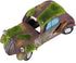Fish Tank Resin Old Car Decoration, 14X6.5X5 Cm Aquarium Landscape Ornament (Flocking Classic Car)