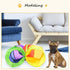 iCAGY Cat Tunnel for Indoor Cats - Interactive Rabbit Tunnel Toys, Crinkle Pop Up Rainbow, 45" for Kittens and Puppies