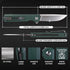 Firebird GANZO FH11 Folding Knife, D2 Steel Blade, Anti-slip G10 Handle with Clip for Outdoor