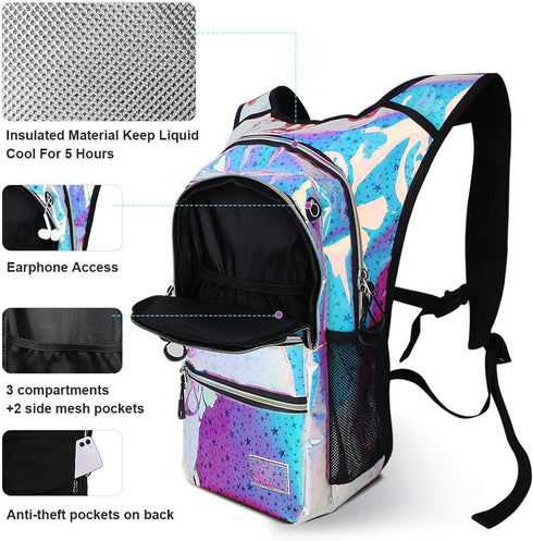 Hydration Backpack Pack, 20L Capacity, Includes 2L Hydration Bladder, Essential for Hiking, Running, Biking