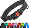 CollarDirect Waterproof Dog Collar – Silicone, Odor-Resistant, Adjustable for Large, Medium, Small Dogs (Black)