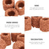 Aquatic Water Plant Fixed Ring - Plant Pot Holder for Fish Tank Weights, 20 pcs Floating Accessories