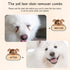 Mudder 6 Pieces Dog Eye Comb, Double Head Tear Stain Remover Comb for Small Cat Puppy Grooming