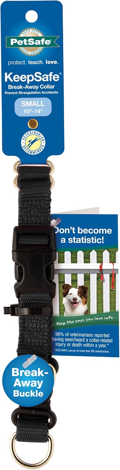 PetSafe KeepSafe Break-Away Collar, Prevent Collar Accidents for Dogs or Puppies, Adjustable Sizes, Compatible with