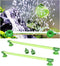 WishLotus 2 Pieces Aquarium Air Stone - Bubble Wall with Suction Cups for Fish Tank