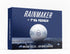 3-Piece Rainmaker Golf Balls by P*ss Missile - Performance Control, Spin, Feel - Ball with Urethane Cover, Medium