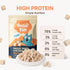 9 oz Freeze Dried Chicken Cat Treats, Single Ingredient Healthy Cat Snacks & Food Topper for Picky Cats, High Protein