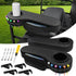 iLSKW Golf Cart Rear Armrest with Cup Holder, Upgraded Stable Triangle Support Frame for EZGO Club Car