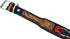 Leather Dog Collar, Western Style Heavy Duty Hand Tooled Adjustable Beaded and Padded for Puppies and Big Dogs