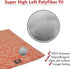 36" Charlie Salmon Orange Crate Dog Bed Mat by Majestic Pet Products