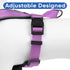 Pawtitas Padded Dog Harness, Reflective Dog Vest for Comfort Control, XS Extra Small Orchid