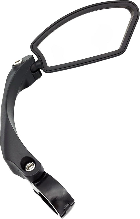Hafny Stainless Steel Lens Handlebar Bike Mirror, Safe Rearview Bicycle Mirror