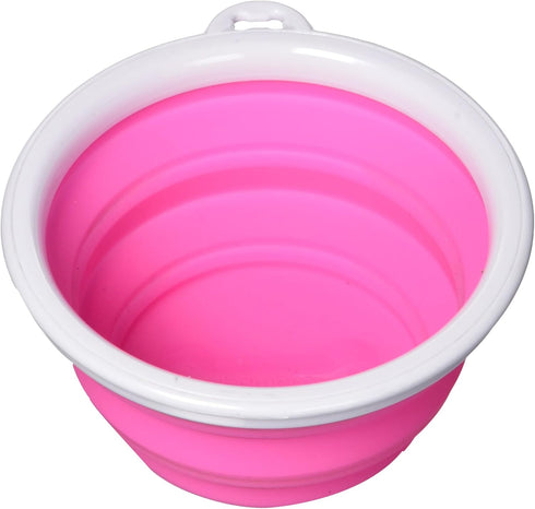 Bamboo Bamboo 1-Cup Silicone Pop-Up Travel Bowl, Colors Vary
