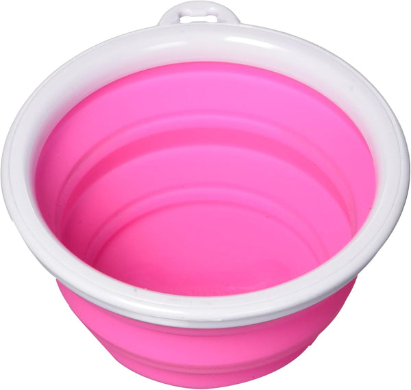 Bamboo Bamboo 1-Cup Silicone Pop-Up Travel Bowl, Colors Vary