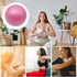 Generic Pilates Ball Small Inflatable Gym Ball for Fitness | Yoga Equipment for Thigh, Leg, Arm, Abdomen, Butt