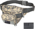 Tactical Fanny Pack | Military Waist Bag Hip Belt Bumbag Utility Bags for Outdoor Hiking Climbing Fishing (1 Pack Z-ACU)