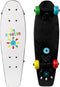 PlayWheels 21" Chalkboard Skateboard with Helmet Combo for Kids