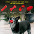 Playology Squeaky Chew Ball for Dogs, All Natural Beef Scented Toy for Medium & Large Dogs, Value 2-Pack