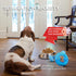 Puppy Teething Chew Toys - Freezable Teething Toy Set with 1 Ring + 1 Bone (Blue)