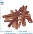 6"), Pack 10 GigaBite Bully Sticks for Dogs All Natural Beef Pizzle Dog Chews, Odor & Rawhide Free Dog Treats, Long