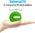 Top Glides Walker Tennis Ball Glides, Precut, Green