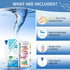 16 in 1 Premium Water Test Kit - 125 Test Strips for pH, Hardness, Chlorine, Lead, Iron, Nitrate, Nitrite