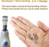 1/8'' Diamond Dog Nail Grinder for Dremel, Diamond Sanding Drums, Diamond Rotory Bit for Dogs&Pets Nail Care, Nail