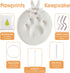Pearhead Pet Paw Print Keepsake Ornament Kit - DIY Hanging Clay Keepsake for Dogs & Cats, Customized Ornament