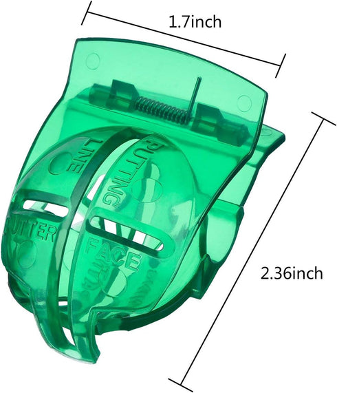 2-Pack Golf Ball Marker Alignment Tool - Blue Line Drawing Aid