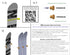 Grassracks Nubbins - Birch Flush Ski Wall Mount & Snowboard Rack
