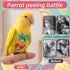 Fiyooau 7 Pcs Bird Diaper - Reusable Parrot Diaper with Waterproof Inner - Cute Chicken Pants Pet Diapers Nappy