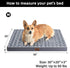 WESTERN HOME WH Medium Dog Bed - Orthopedic Waterproof Mattress with Removable Washable Cover, Thick Egg Crate Foam,