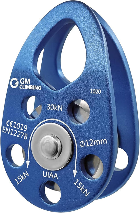 GM CLIMBING Micro Pulley, Swing Cheek, 30kN, CE UIAA Certified