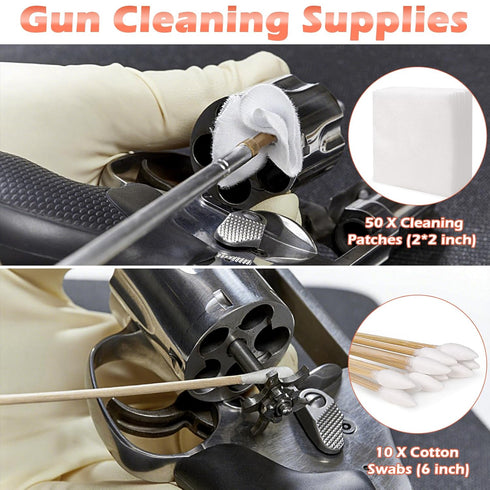 2 oz. 1 oz. .22,.357,.38,9mm,.45 Keze Gun Oil CLP Gun Cleaner Lubricant Universal Handgun Cleaning Kit - Fine Mist Pump