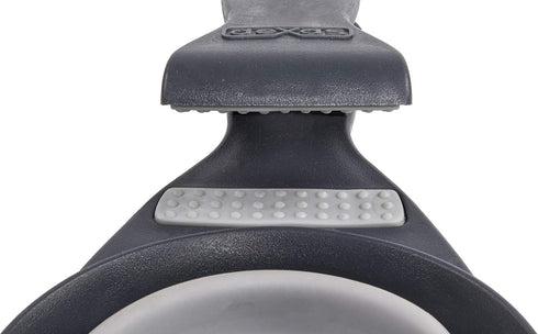 Dexas Pets Collapsible KlipScoop - 1 Cup Capacity Dry Dog Food Scoop and Bag Clip, Light Gray (PW660432429)