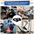 Universal Elliptical Machine Pedals Straps, Adjustable Trainer Straps for Fitness Home Sports Office Accessories