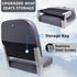 VANCUS Low/High Back Folding Boat Seats - Waterproof Captain Fishing Chair for Jon/Pontoon/Canoe/Bass Tracker Boats