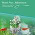 Upgrade Acrylic Aquarium Plant Holder, Hanging Aquatic Plant Holder with Adjustable Suction Cup
