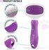 Poodle Pet Slicker Brush for Dogs, Cats, Rabbits - Matted/Loose Fur Grooming for Short/Long Hair